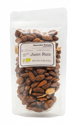Almendra Ecológica Tostada al punto de sal - Envase 250g